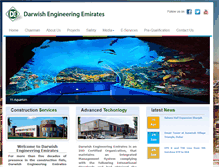 Tablet Screenshot of darwishengineering.com